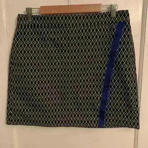 GGBlue Luxe Sport Golf Skort Wrap, Black & White pattern, Women’s Size 10 - Picture 1 of 12